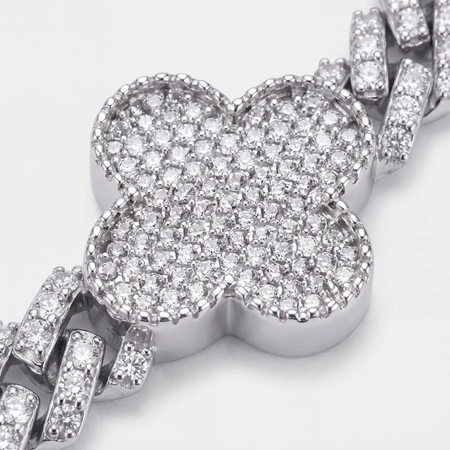 Imperial Clover Cuban Bracelet