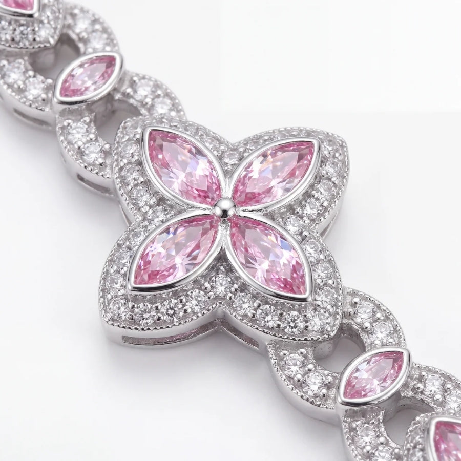 Rosé Fleur Chain - 18mm