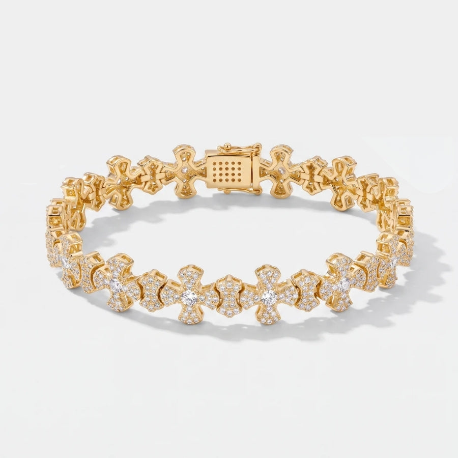 Sovereign Cross Eternity Bracelet