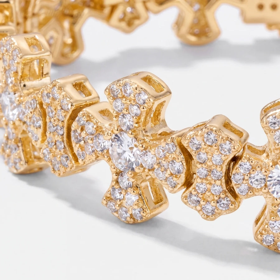 Sovereign Cross Eternity Bracelet