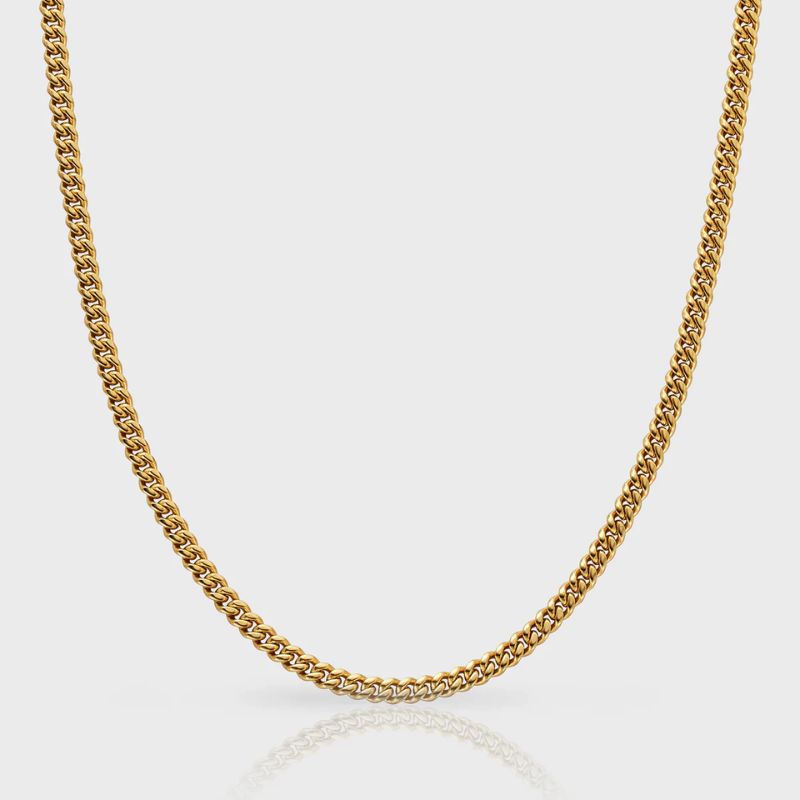 Cuban (Guld) 4mm