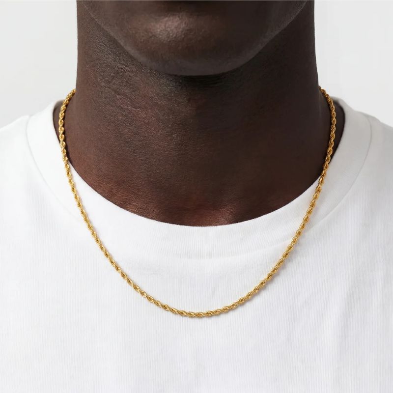Rope (Guld) 3mm