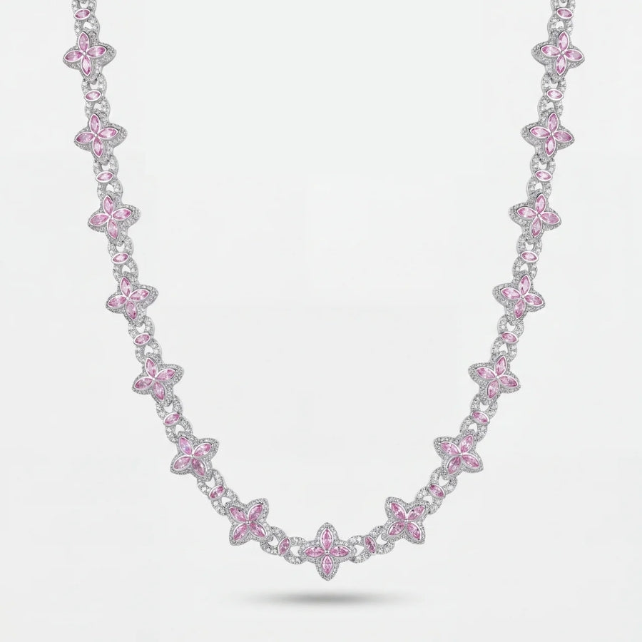 Rosé Fleur Chain - 18mm