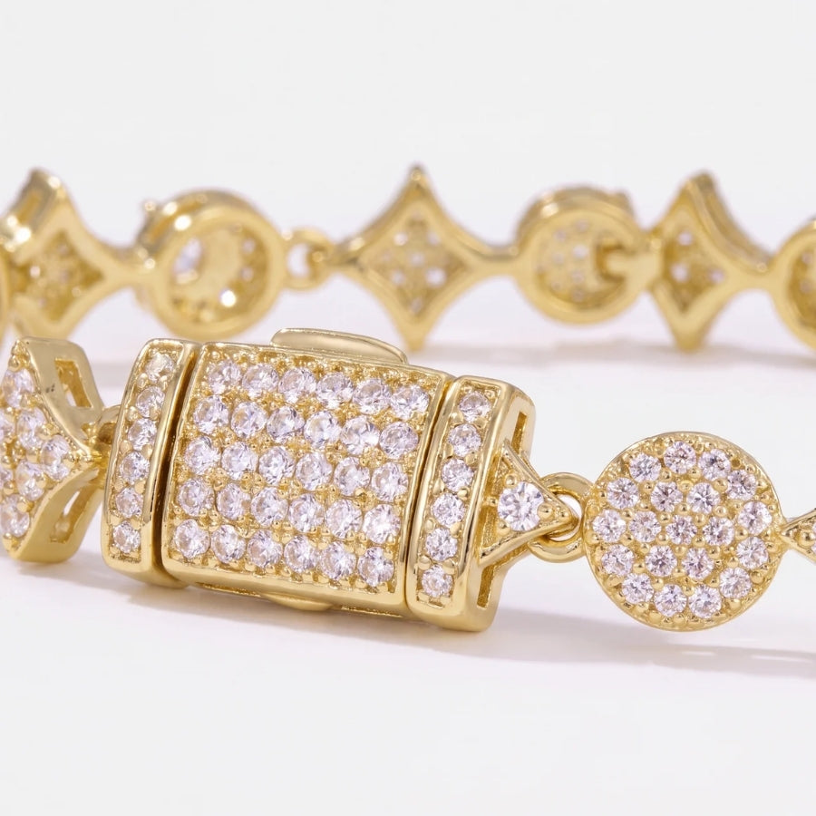 Sovereign motif tennisarmband